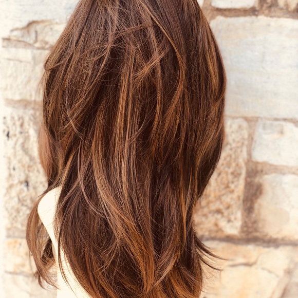 Fulllace Copper Ginger Brown Wig - Picture 12 of 16